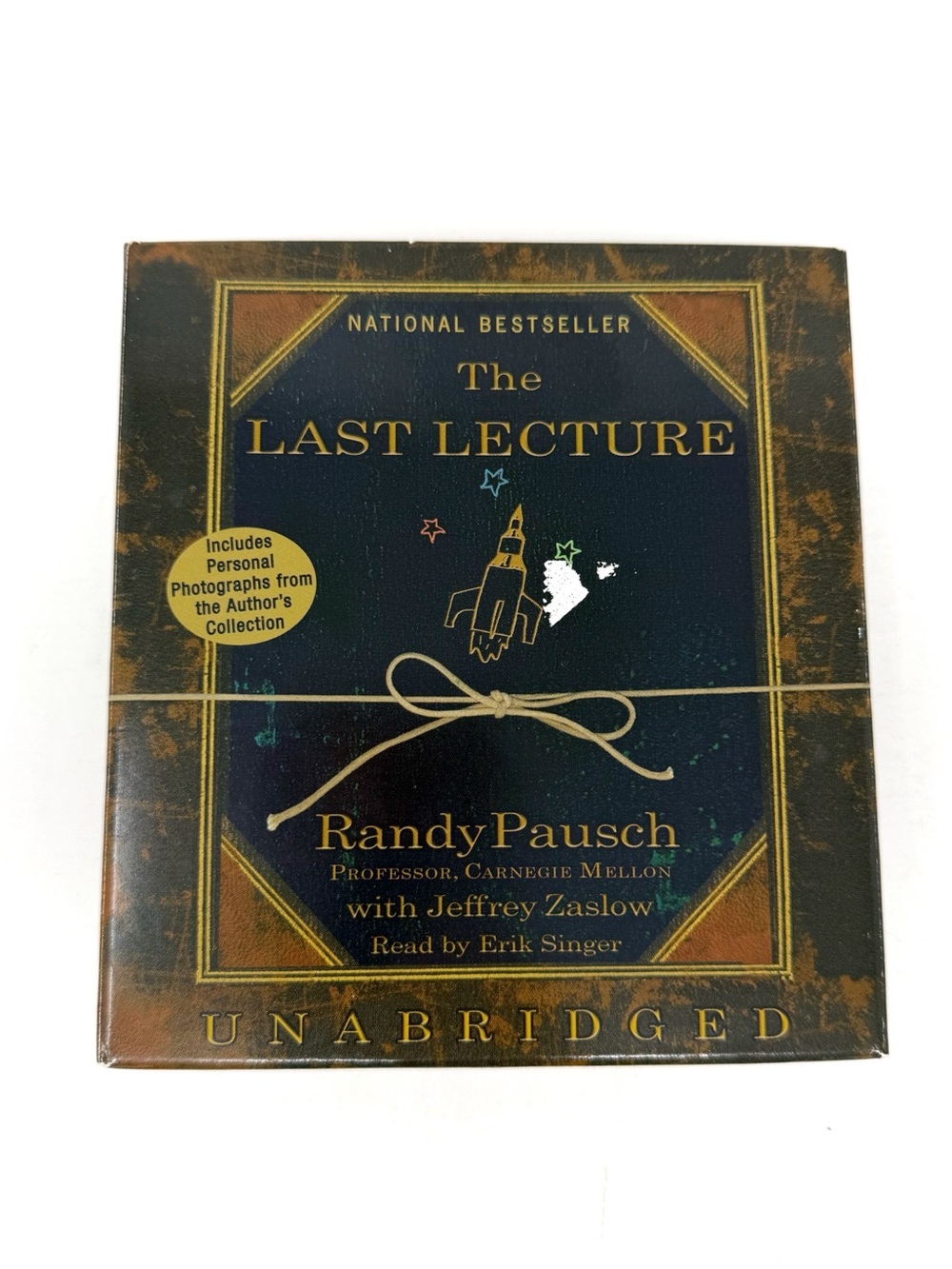 The Last Lecture Audiobook CD Randy Pausch Unabridged 4 Disc Set